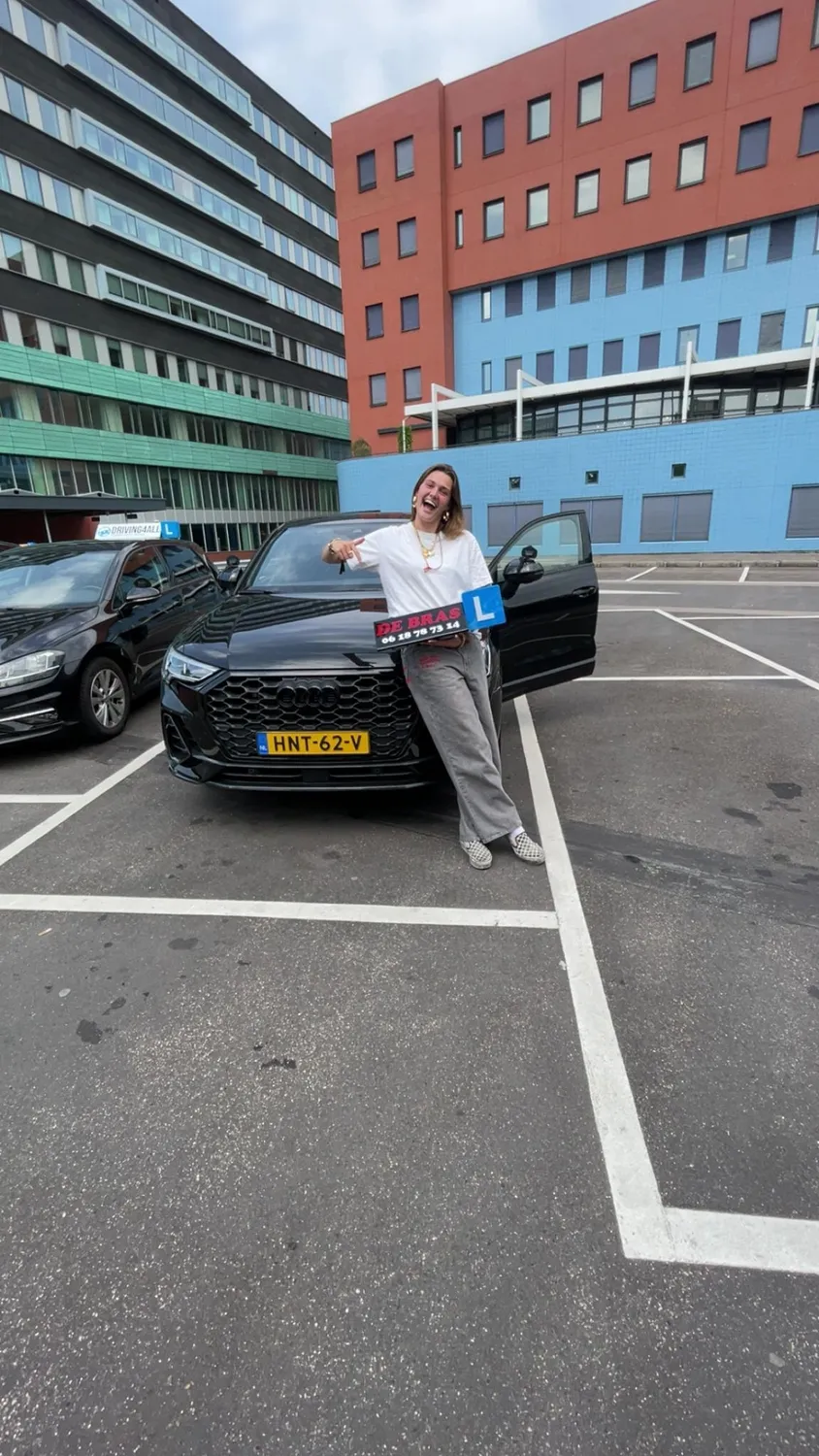 In één keer geslaagd